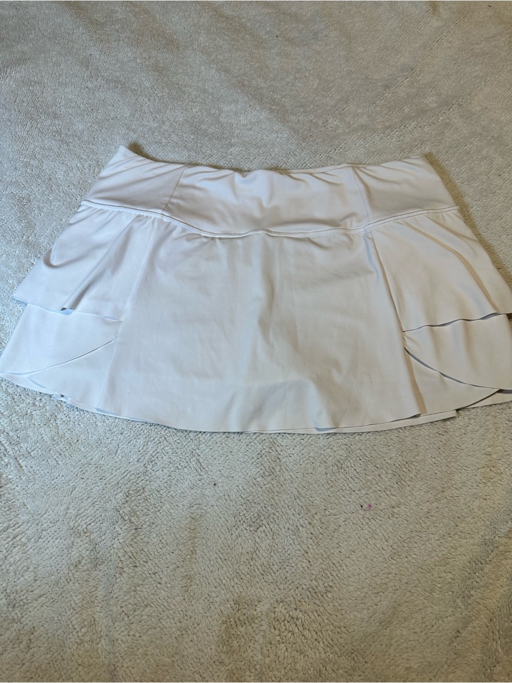 Athleta Cream Performance Skort with Built-In Liner - Picture 3 of 9